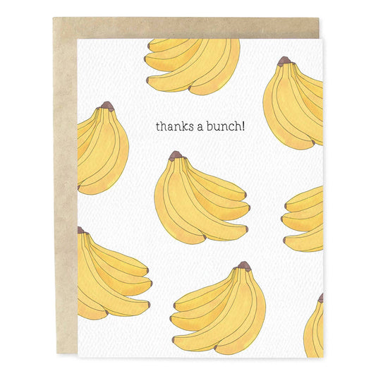 Thanks A Bunch Bananas Card
