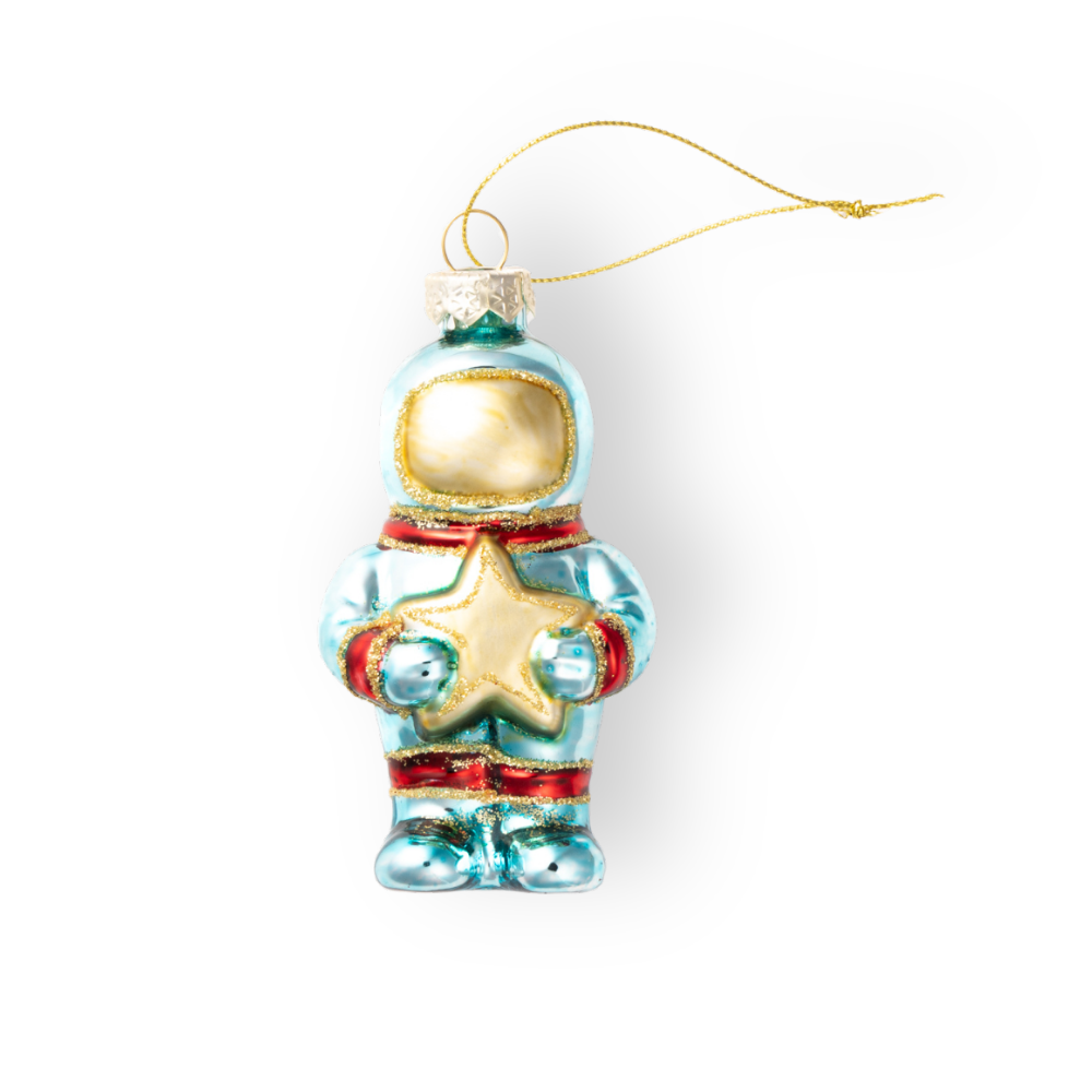 Blue Astronaut Ornament