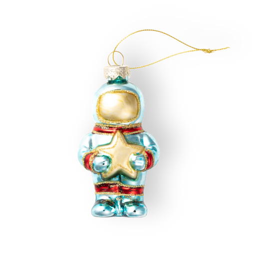 Blue Astronaut Ornament