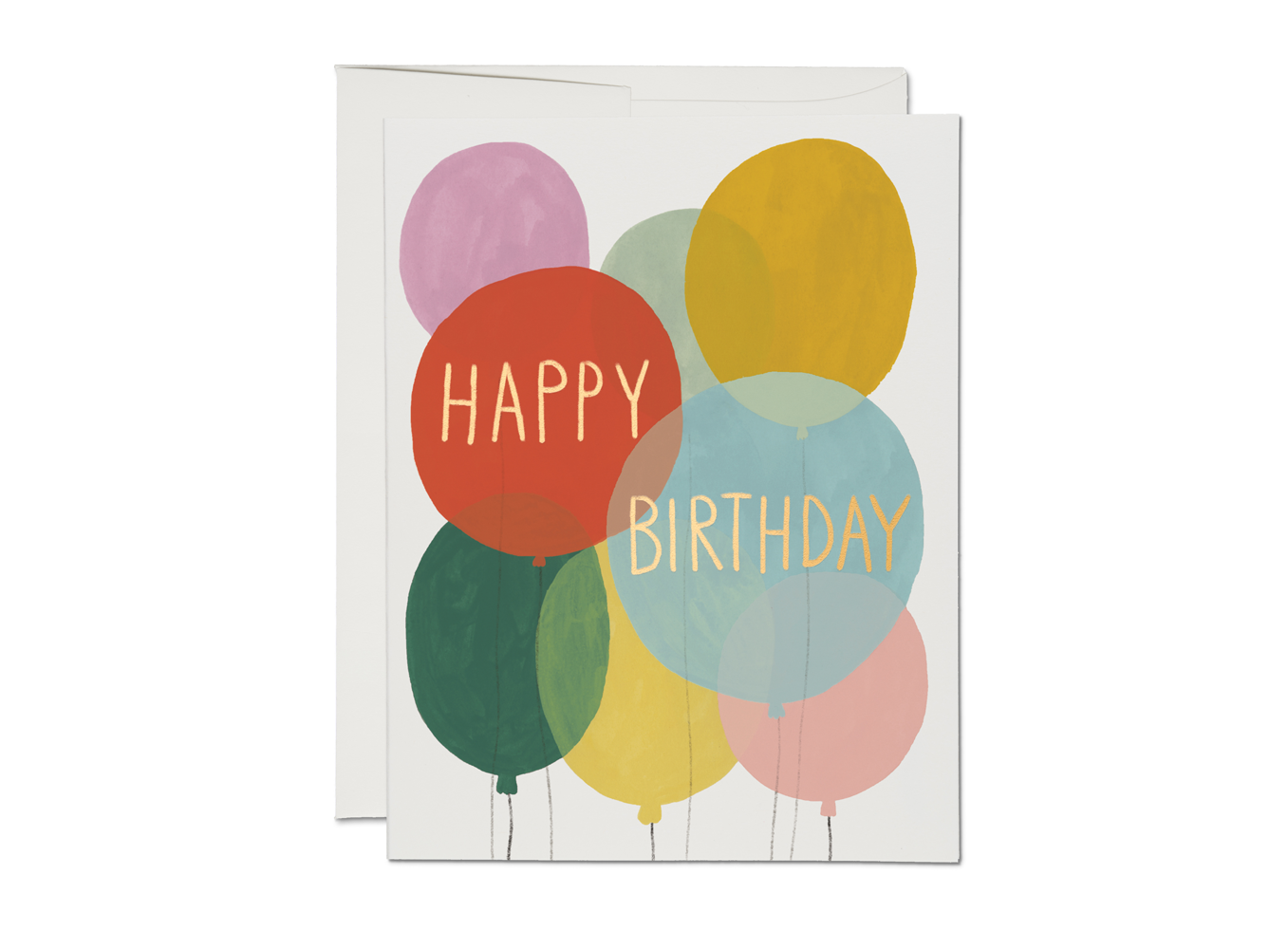 Happy Birthday Balloons Birthday greeting card