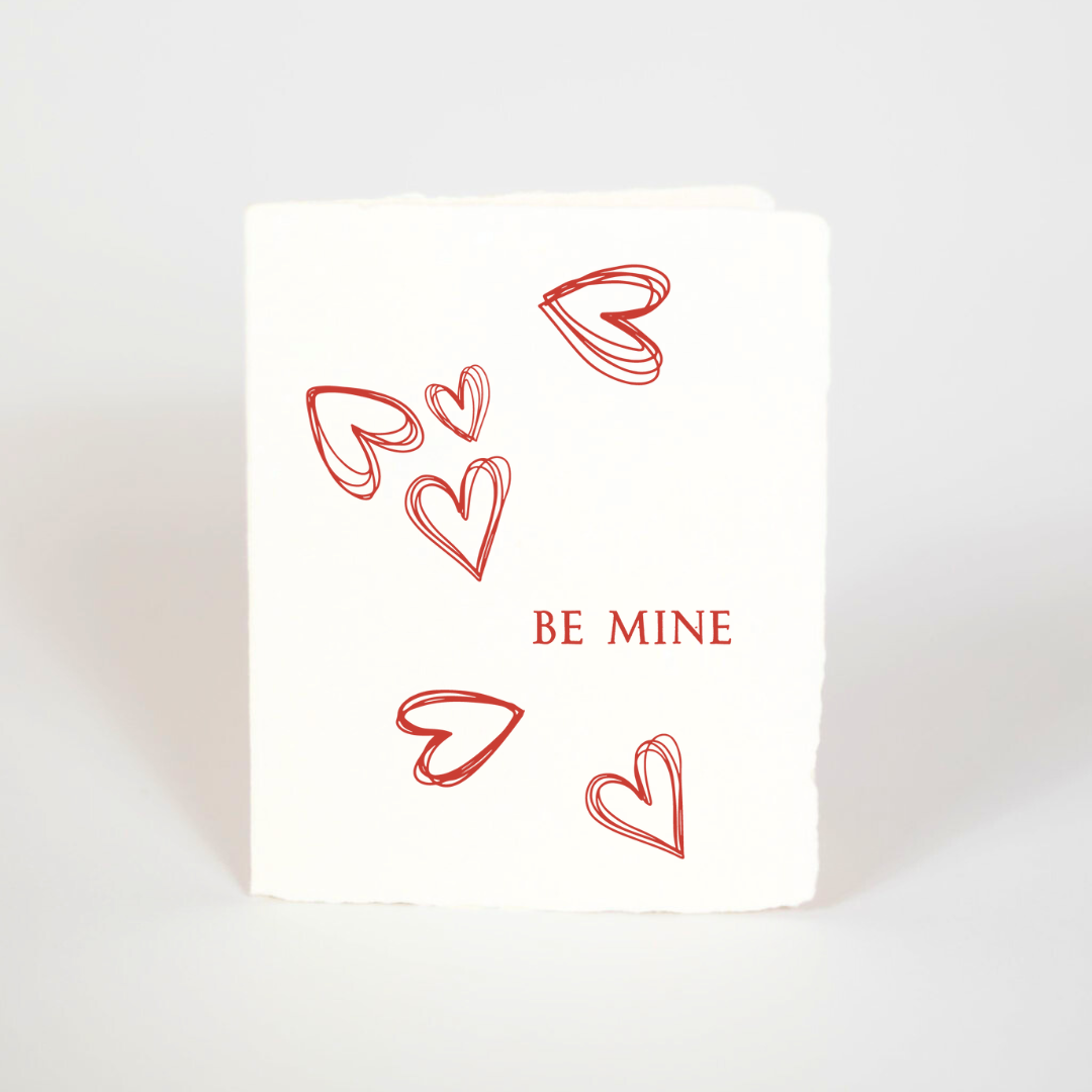 Be Mine Hearts | Valentine's Day Greeting Card