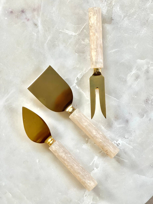 Ivory Cheese Knives