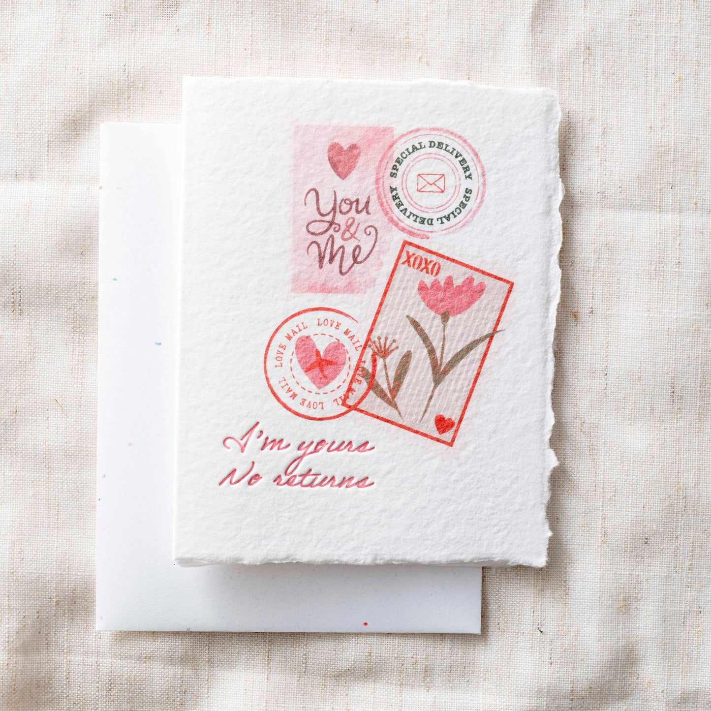I'm Yours. No Returns Greeting Card