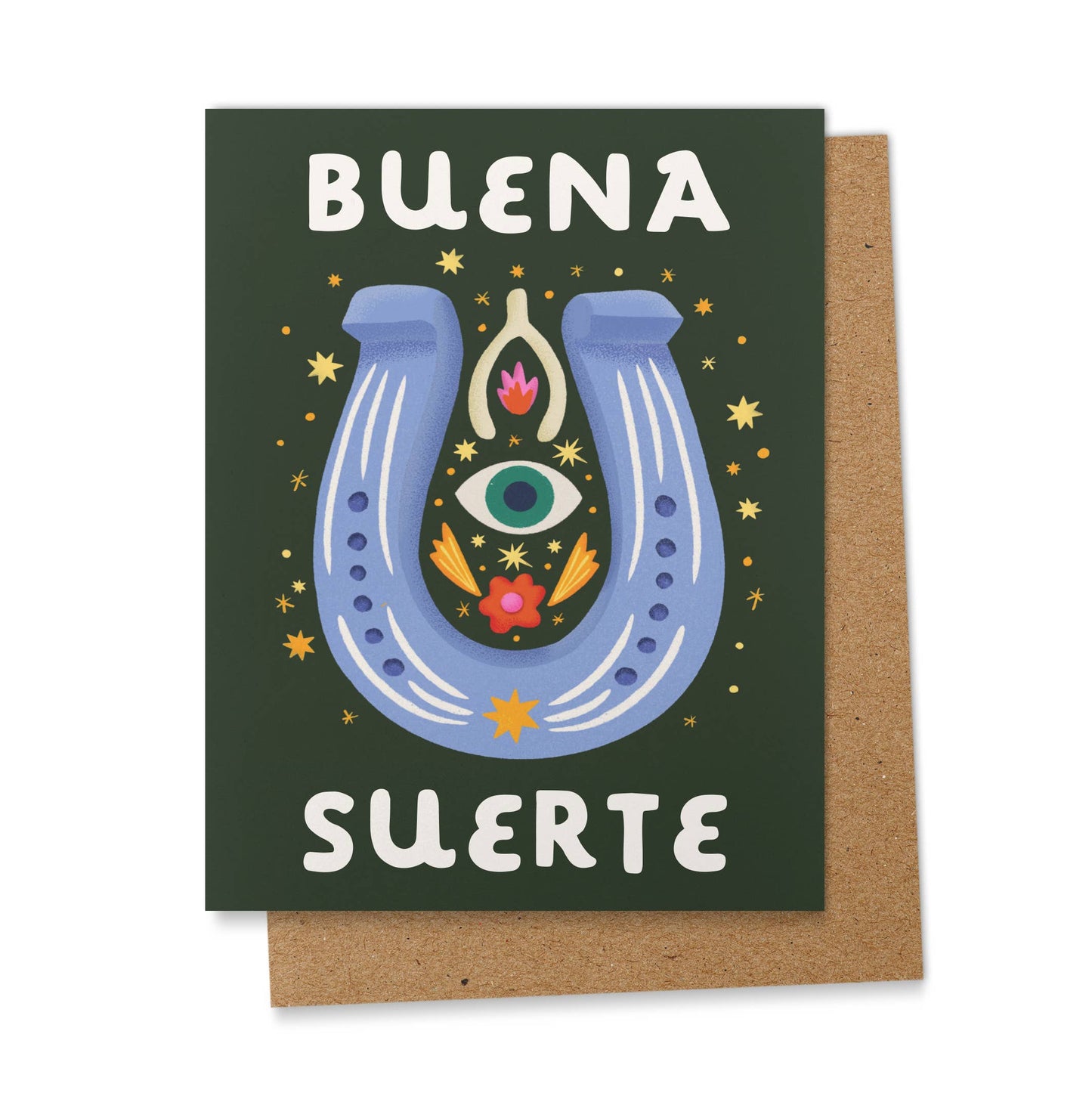 Buena Suerte Spanish Greeting Card