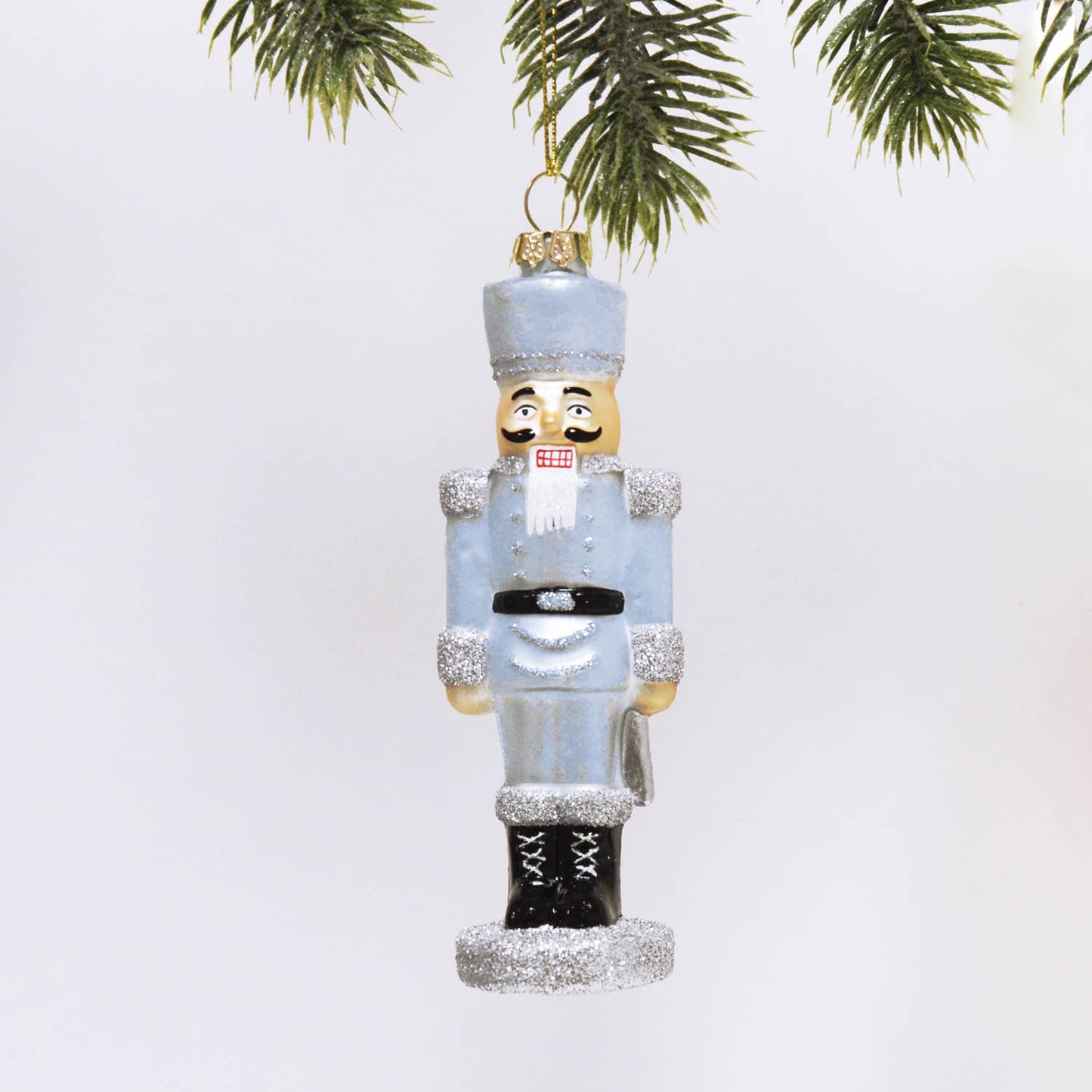 Blue Nutcracker Ornament