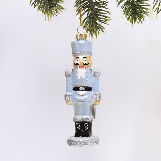 Blue Nutcracker Ornament