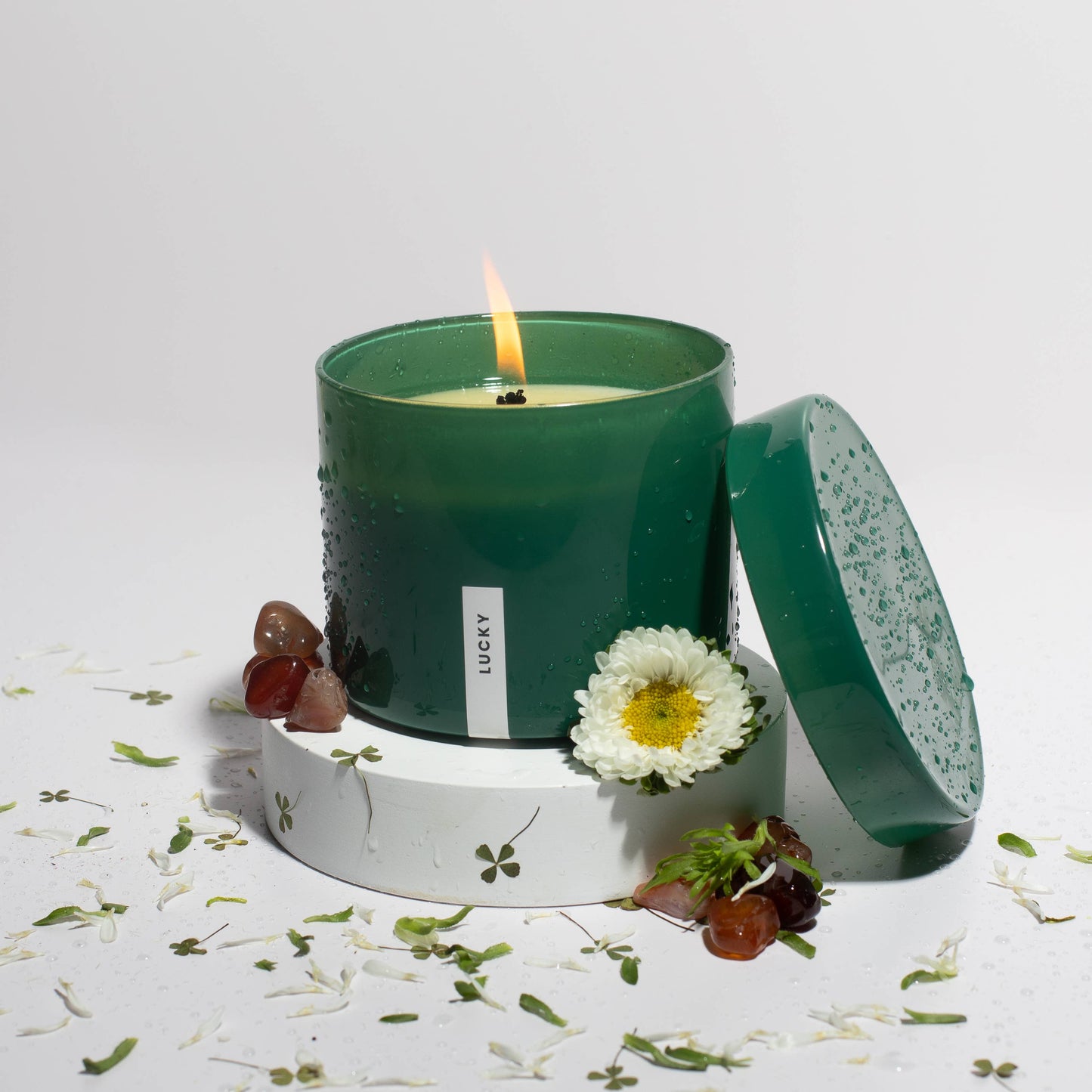 Green Lucky Soy Candle
