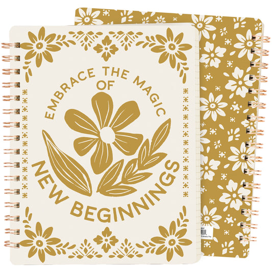 Embrace The Magic Spiral Notebook