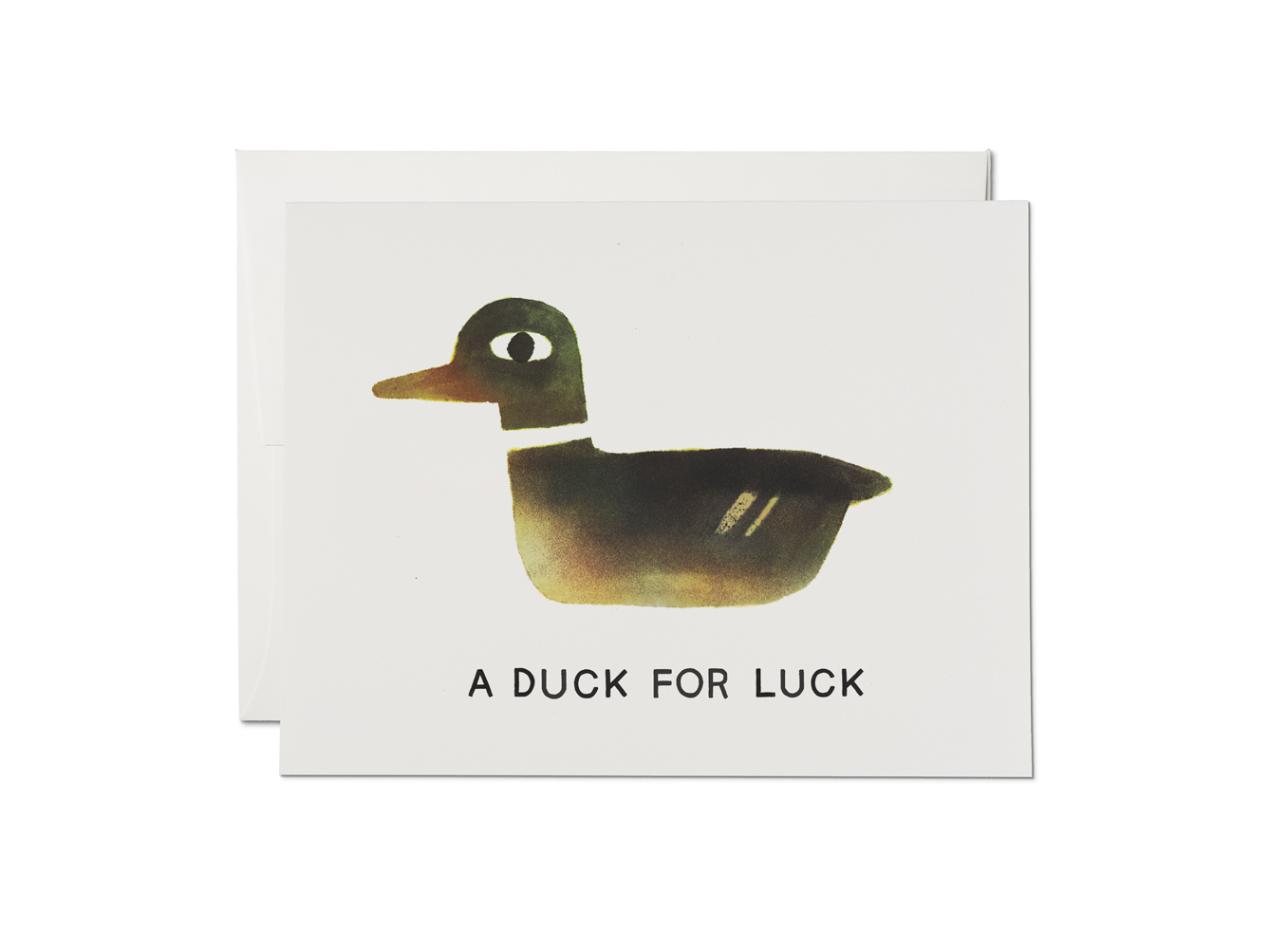 Duck for Luck Greeting Card