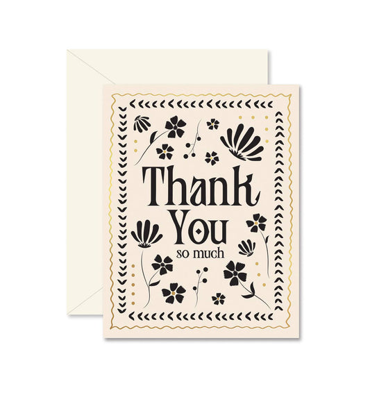 Thank you so much Greeting Card