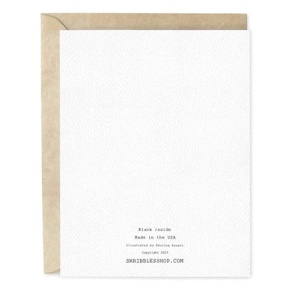 Le Congrats Illustrated Housewarming New Home Greeting Card
