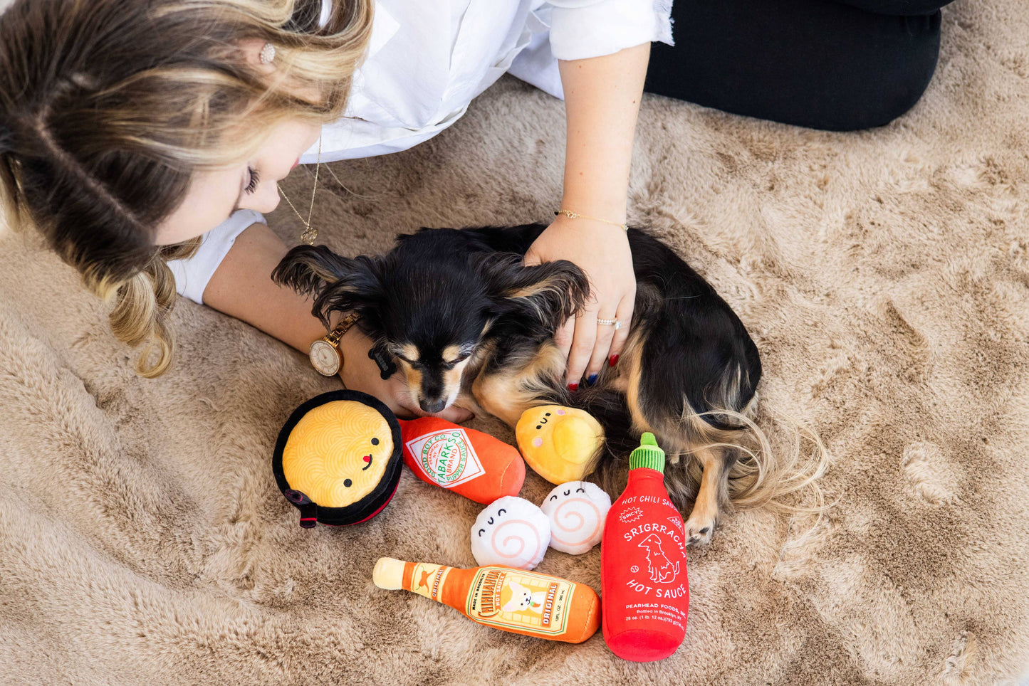 Hot Pupper Sauce Dog Toys