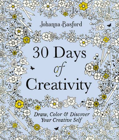 30 Days Of Creativity Coloring Book
