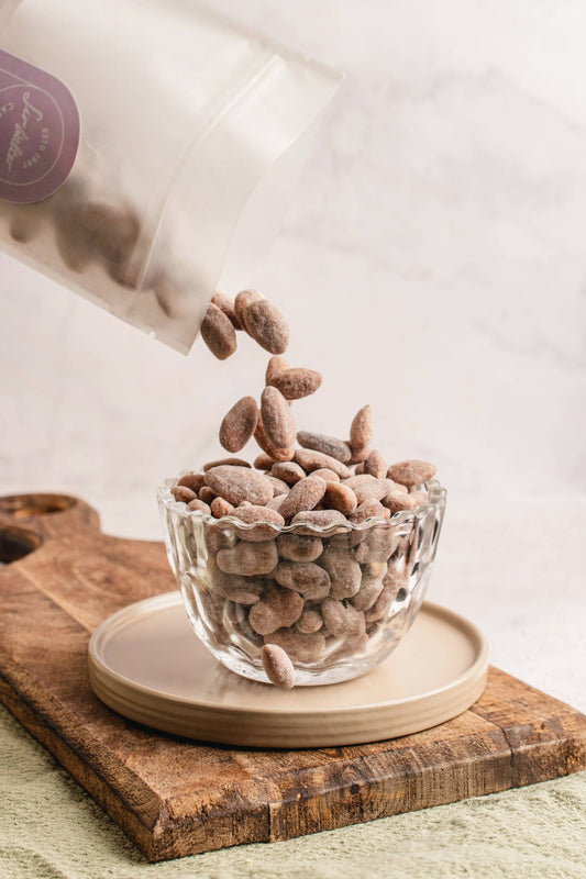 Hand Crafted Cinnamon Toffee Almonds