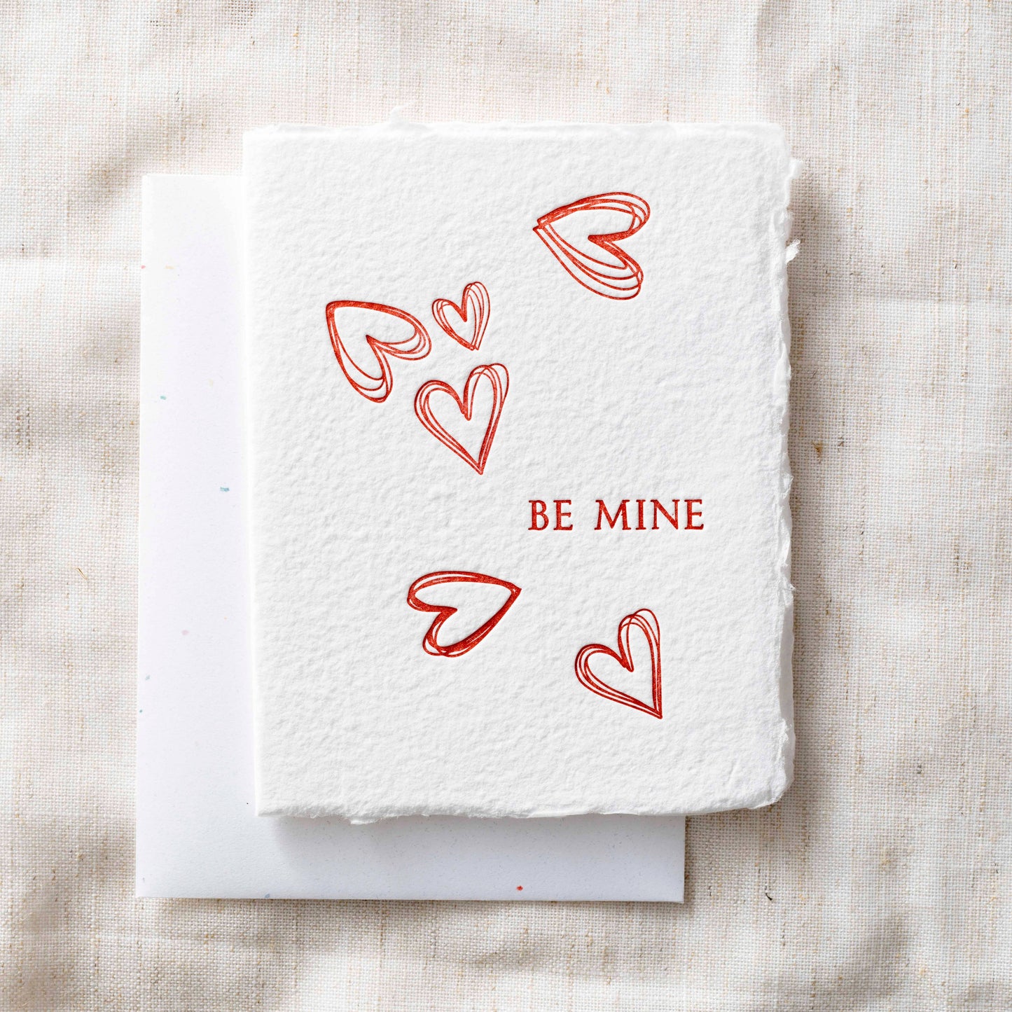 Be Mine Hearts | Valentine's Day Greeting Card
