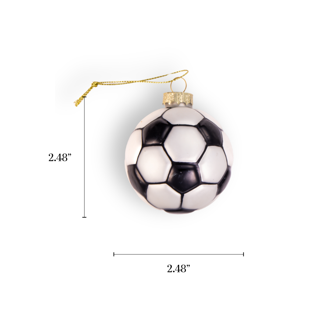Soccer Ball Christmas Ornament 2025