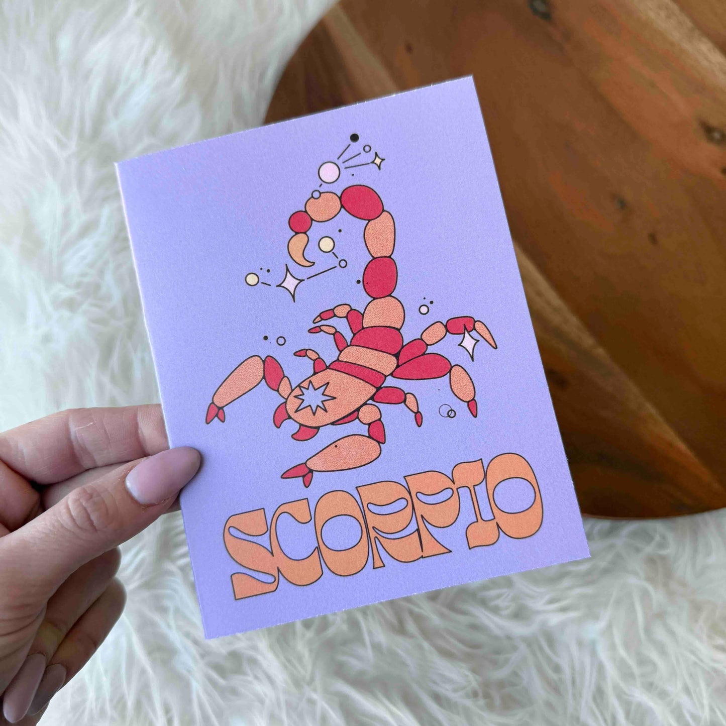 Scorpio Zodiac Greeting Card