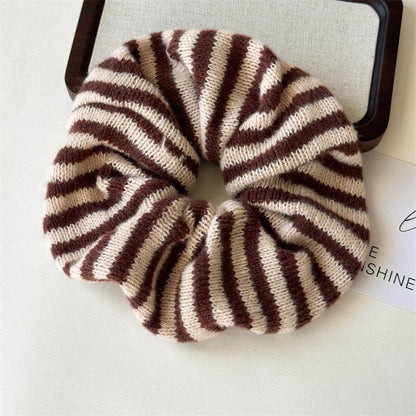 Brown Hair Tie Scrunchie