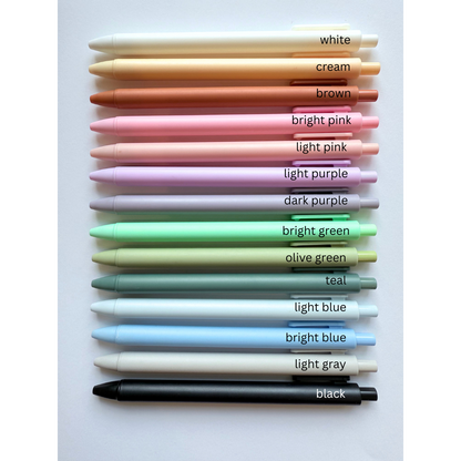 Pens-multiple colors
