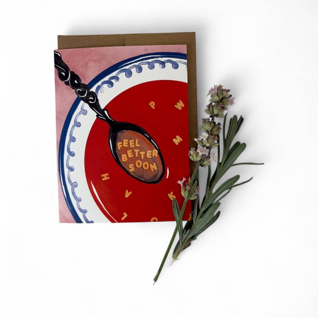 Feel Better Soup Greeting Card