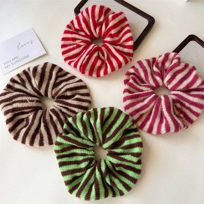 Brown Hair Tie Scrunchie