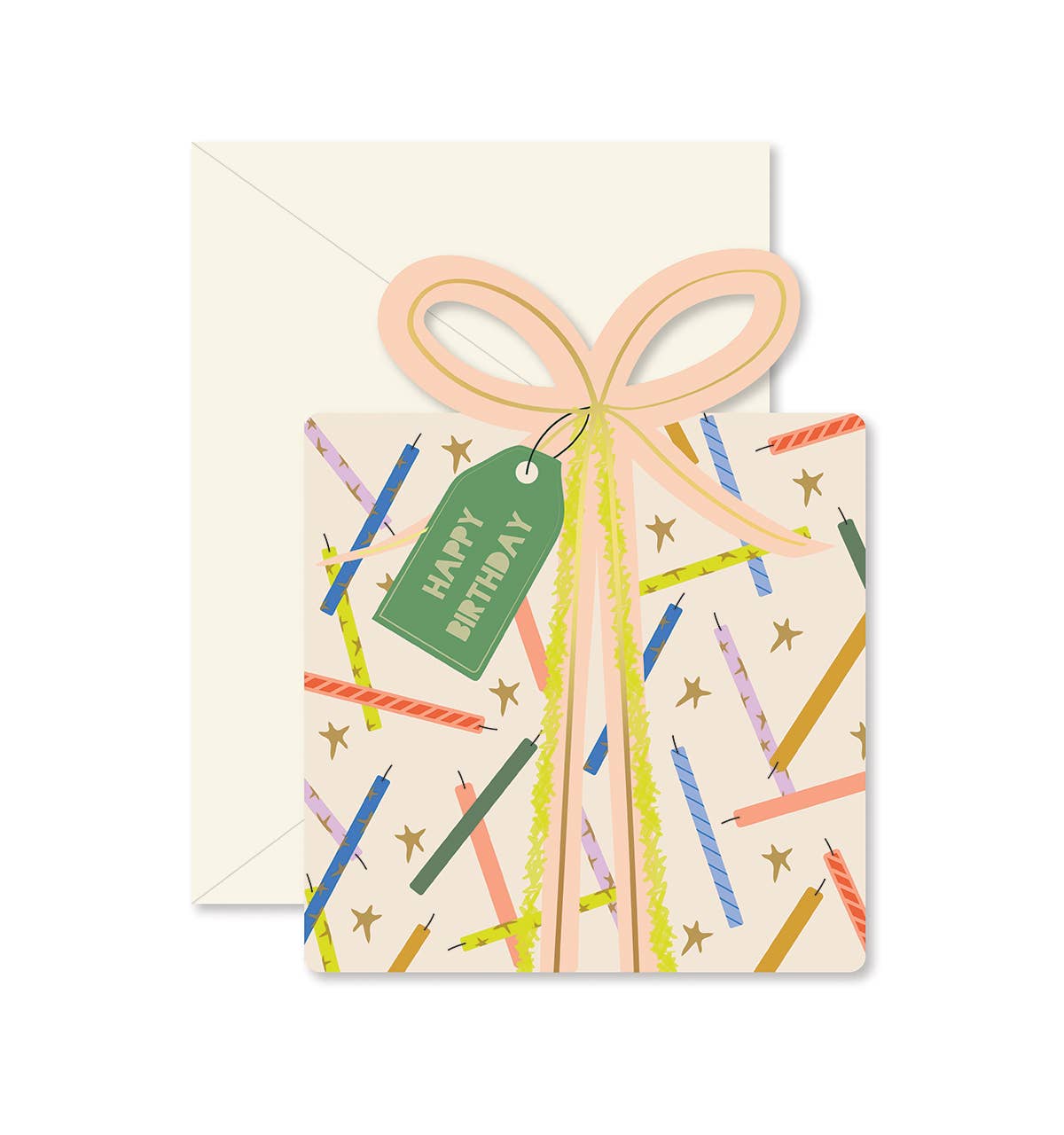 Birthday Gift Box Present Greeting Card