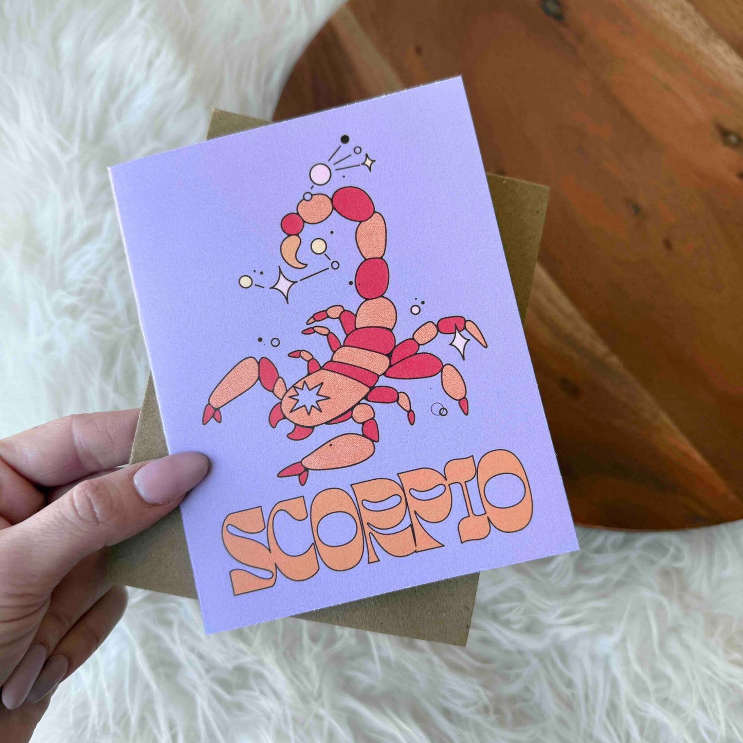 Scorpio Zodiac Greeting Card