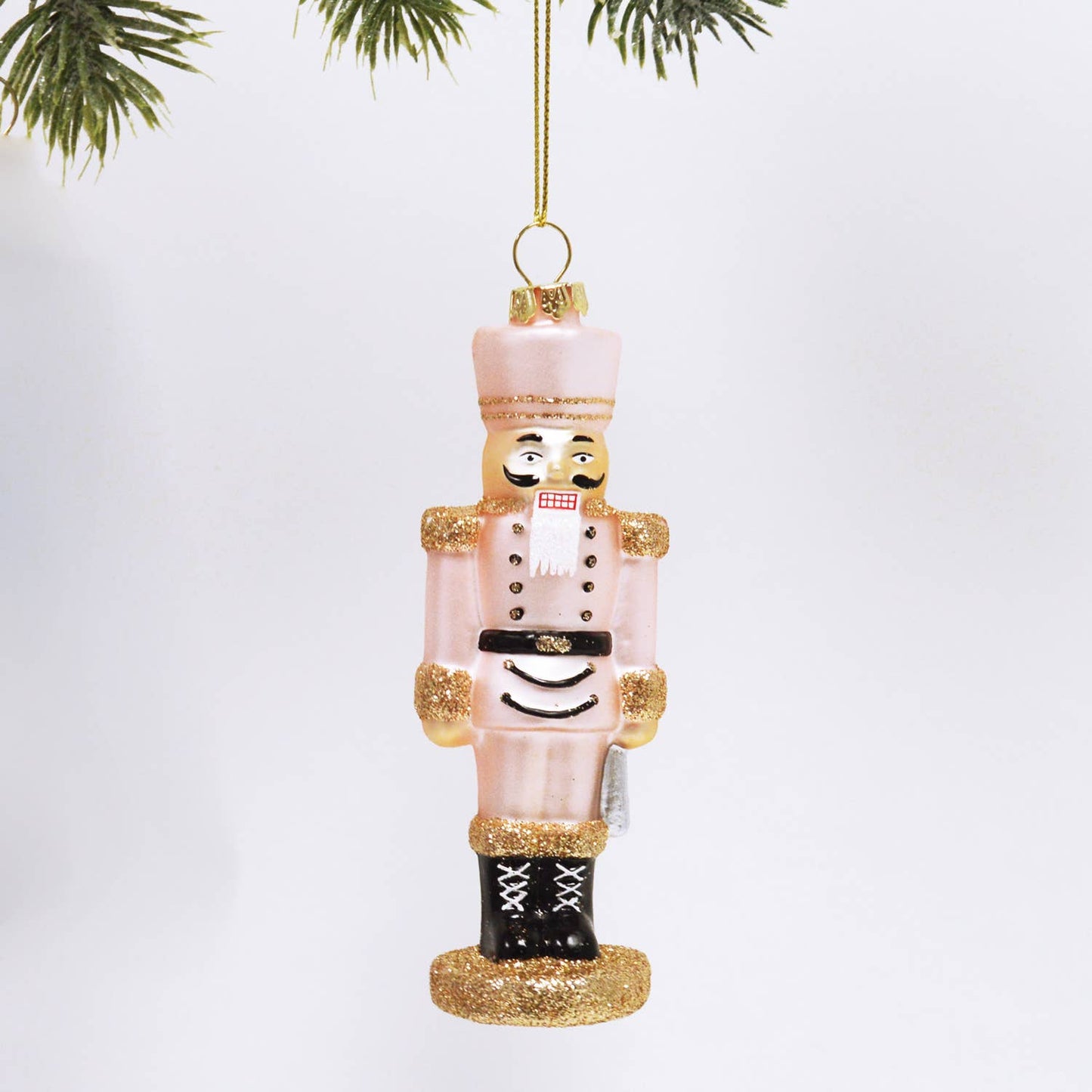 Pink Nutcracker Ornament
