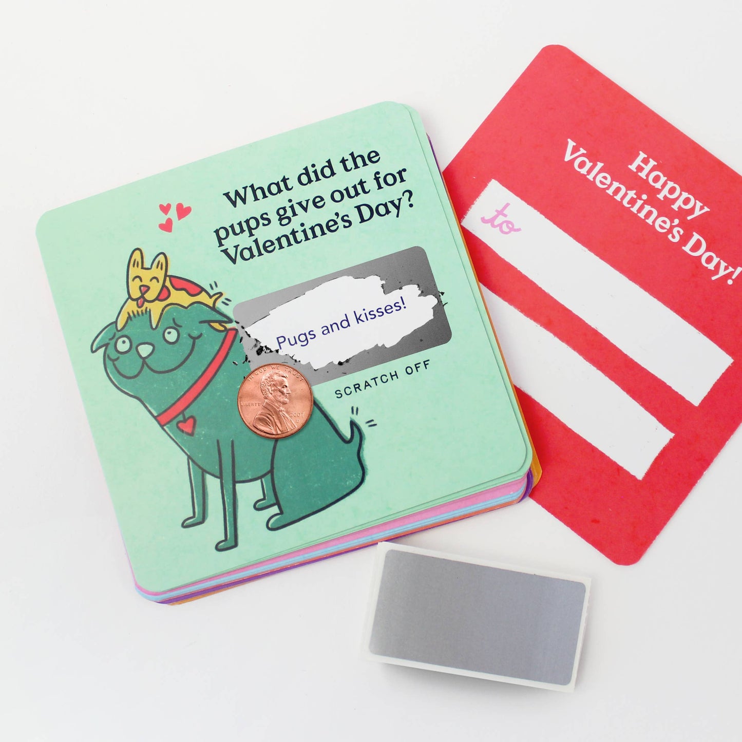 Scratch-off Joke Valentines - Jokes for Kids