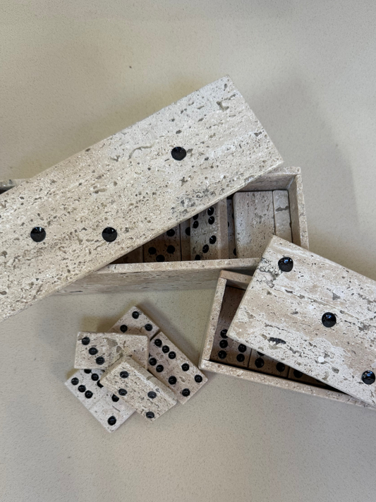 Marble Domino Set