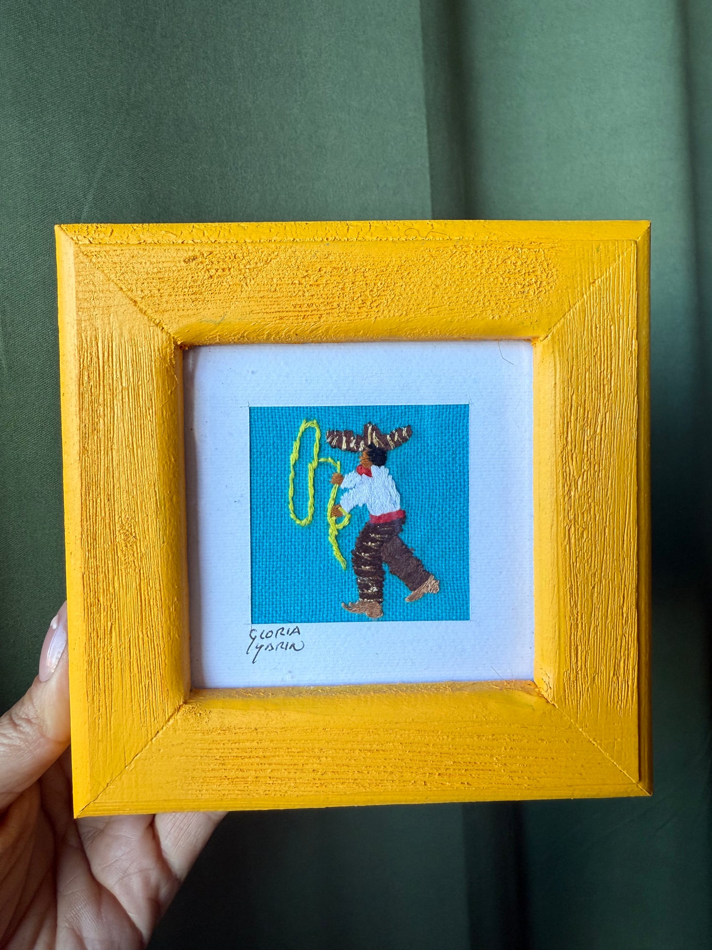 Hand Embroidered Art