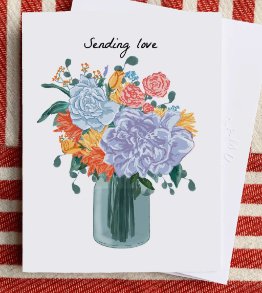 Sending Love Card