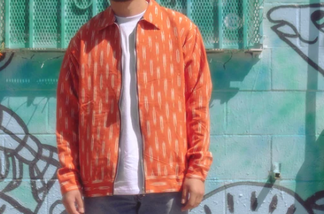 Bright Orange Chica Mala Jacket