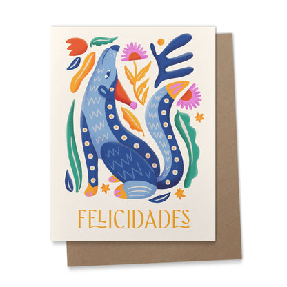 Felicidades Spanish Congratulations Card