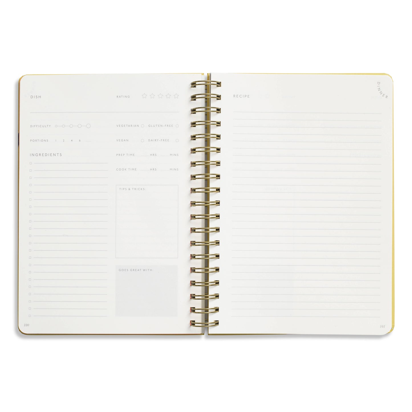 Recipes Journal