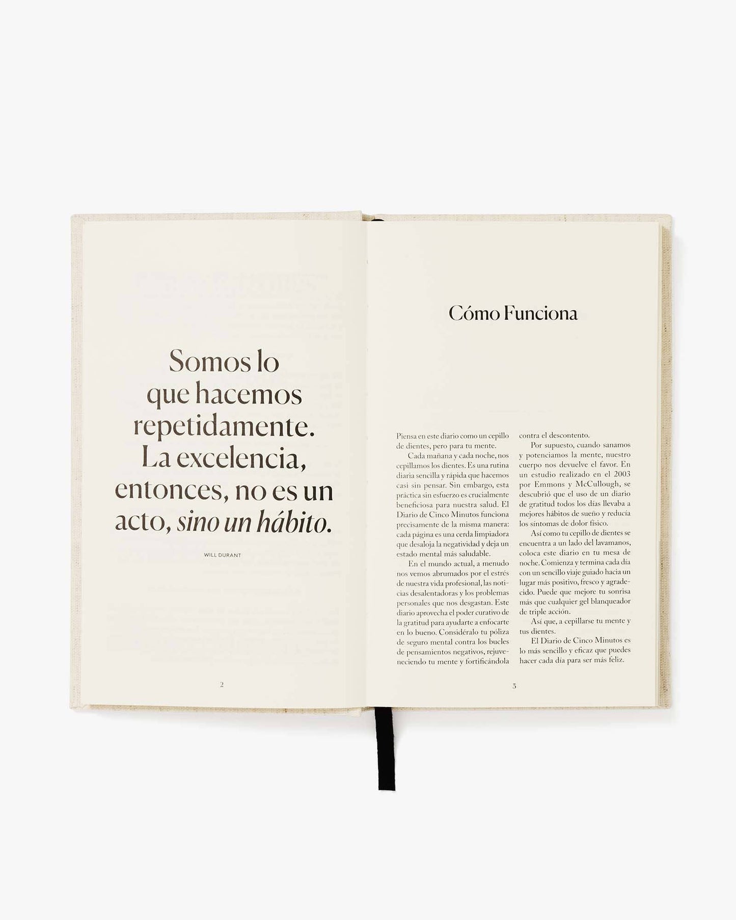 El Diario de cinco minutos - Spanish Five Minute Journal