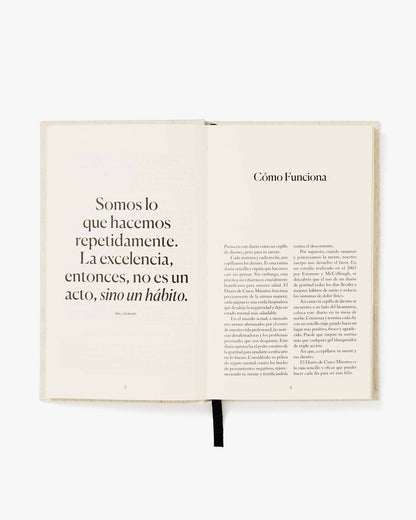 El Diario de cinco minutos - Spanish Five Minute Journal
