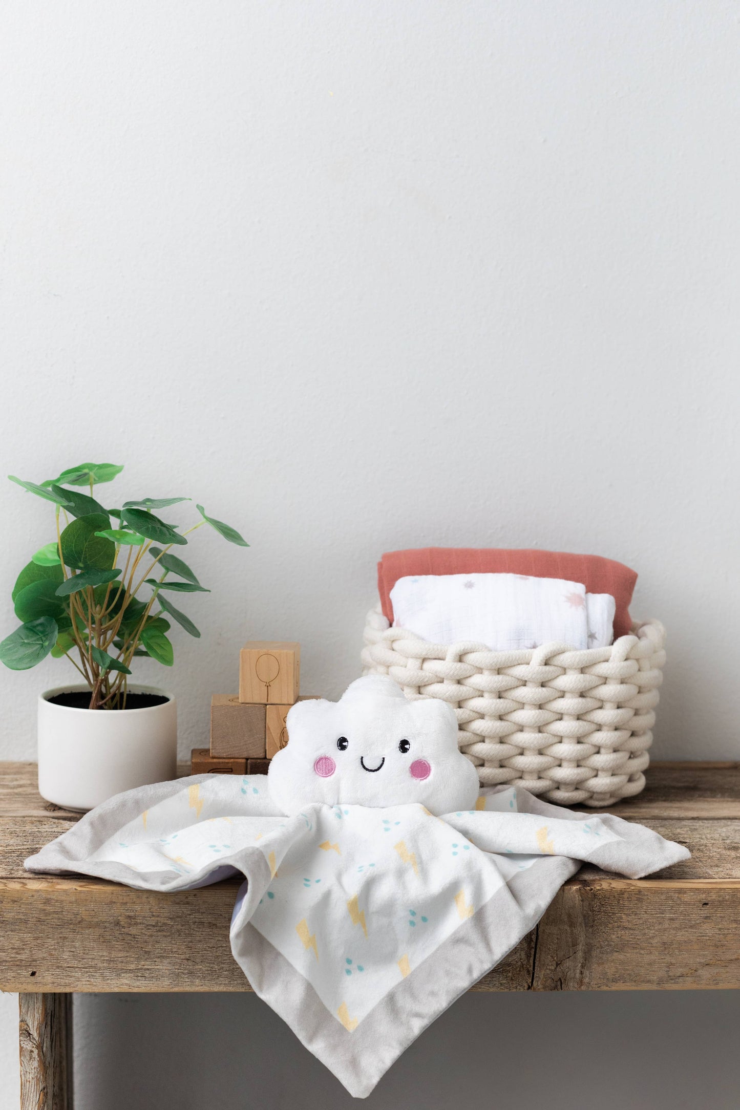 Cloud Baby Lovey Blanket