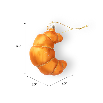 Croissant Ornament