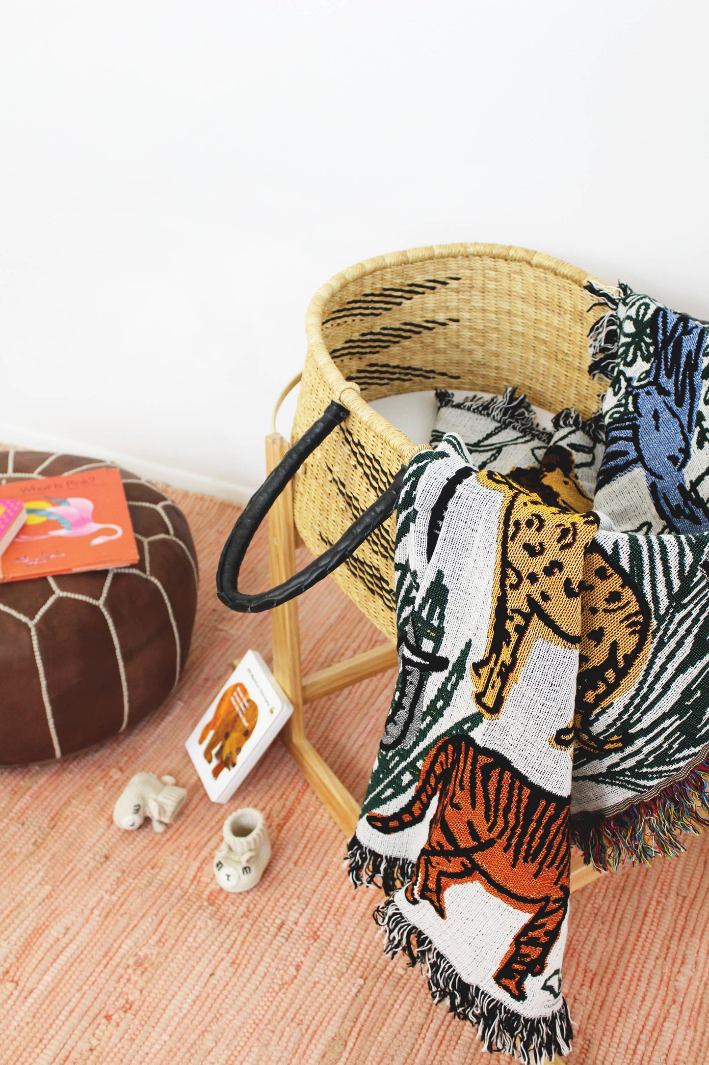 Into The Jungle Mini Tapestry Blanket