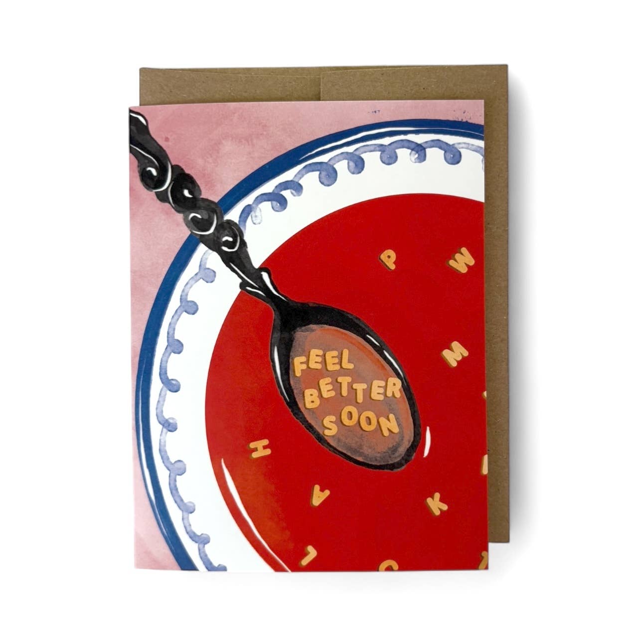 Feel Better Soup Greeting Card
