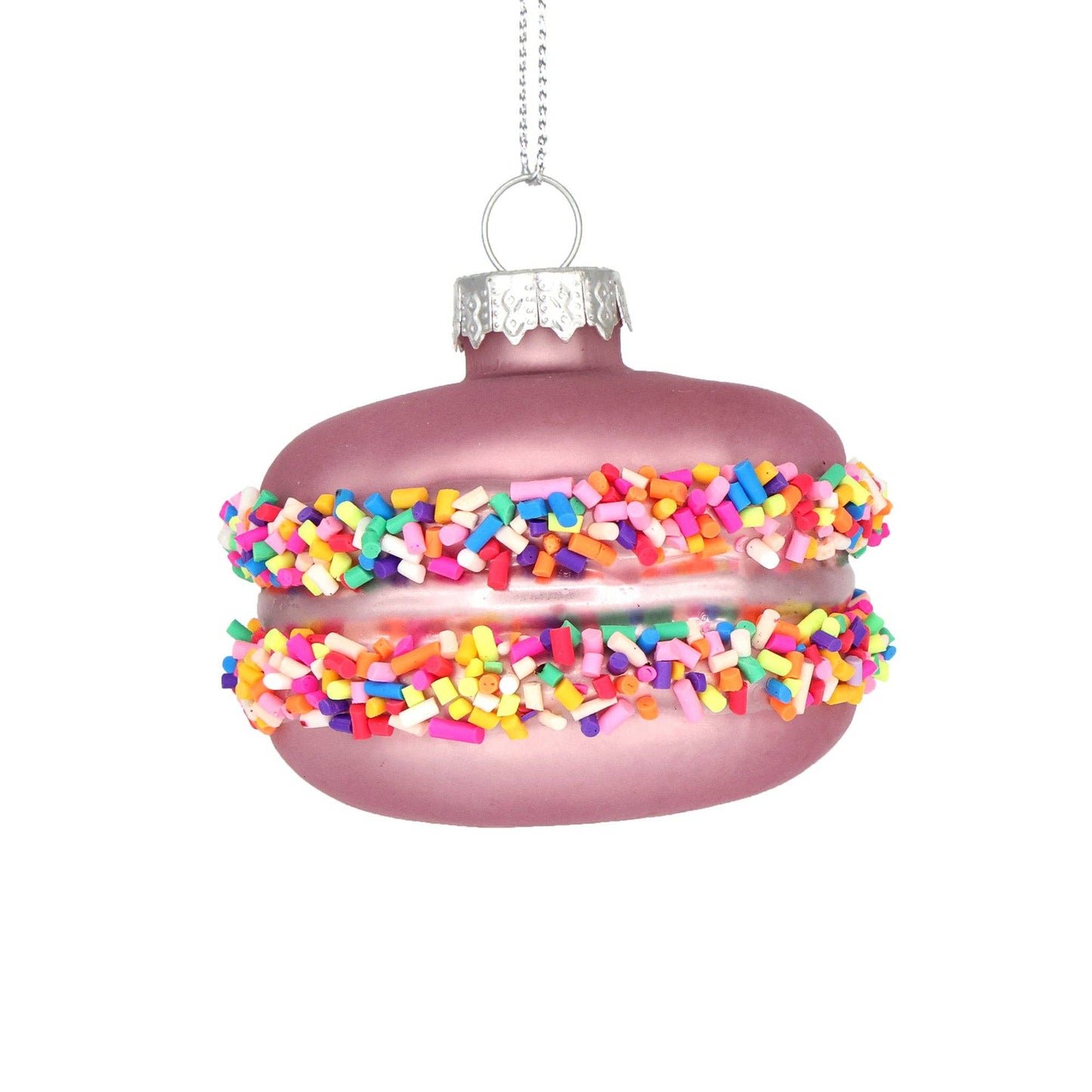 Christmas Ornament Glass Balls Vintage Macaron
