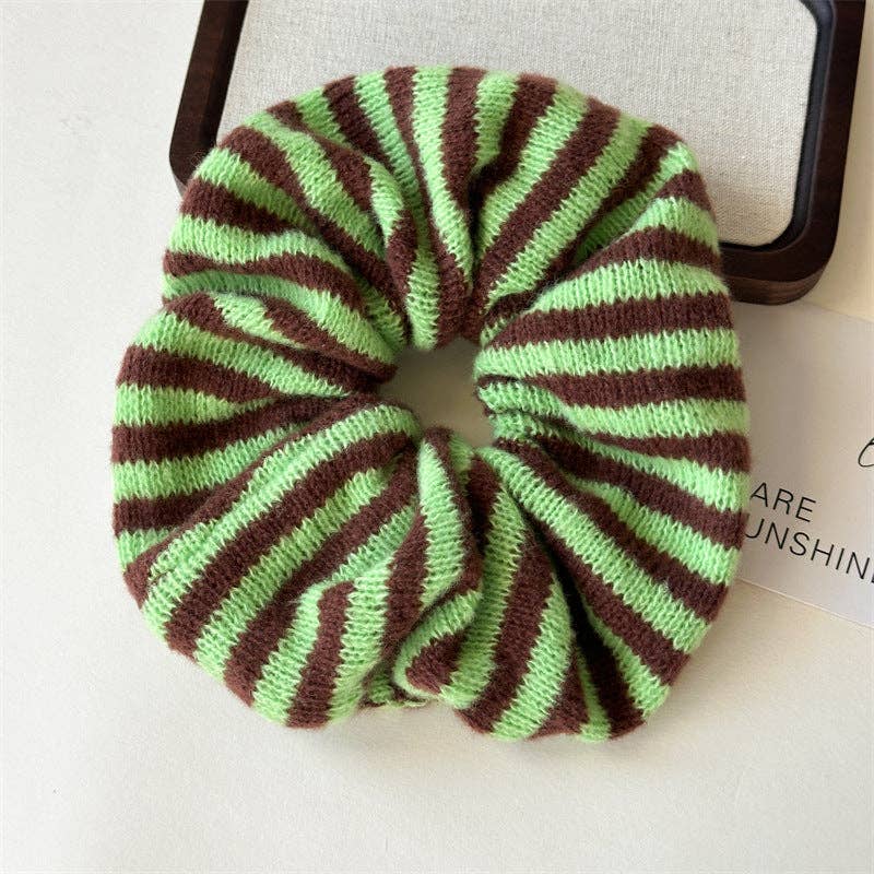 Brown Hair Tie Scrunchie