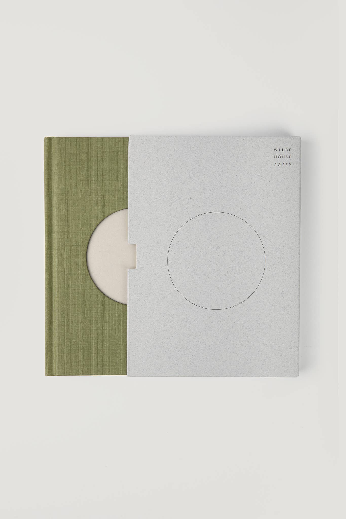 Open Journal in Moss (Wilde)