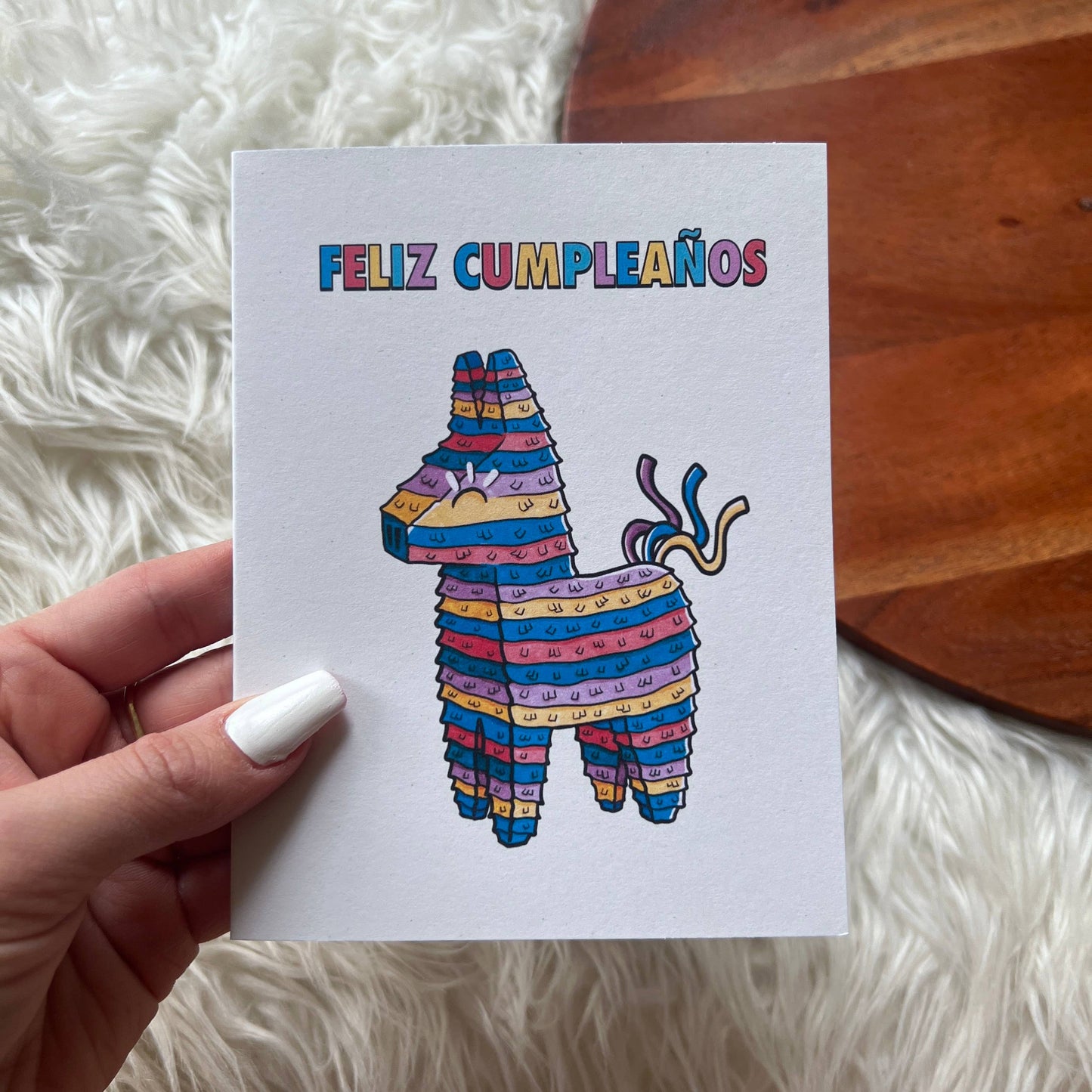 Feliz Cumpleaños Birthday Card