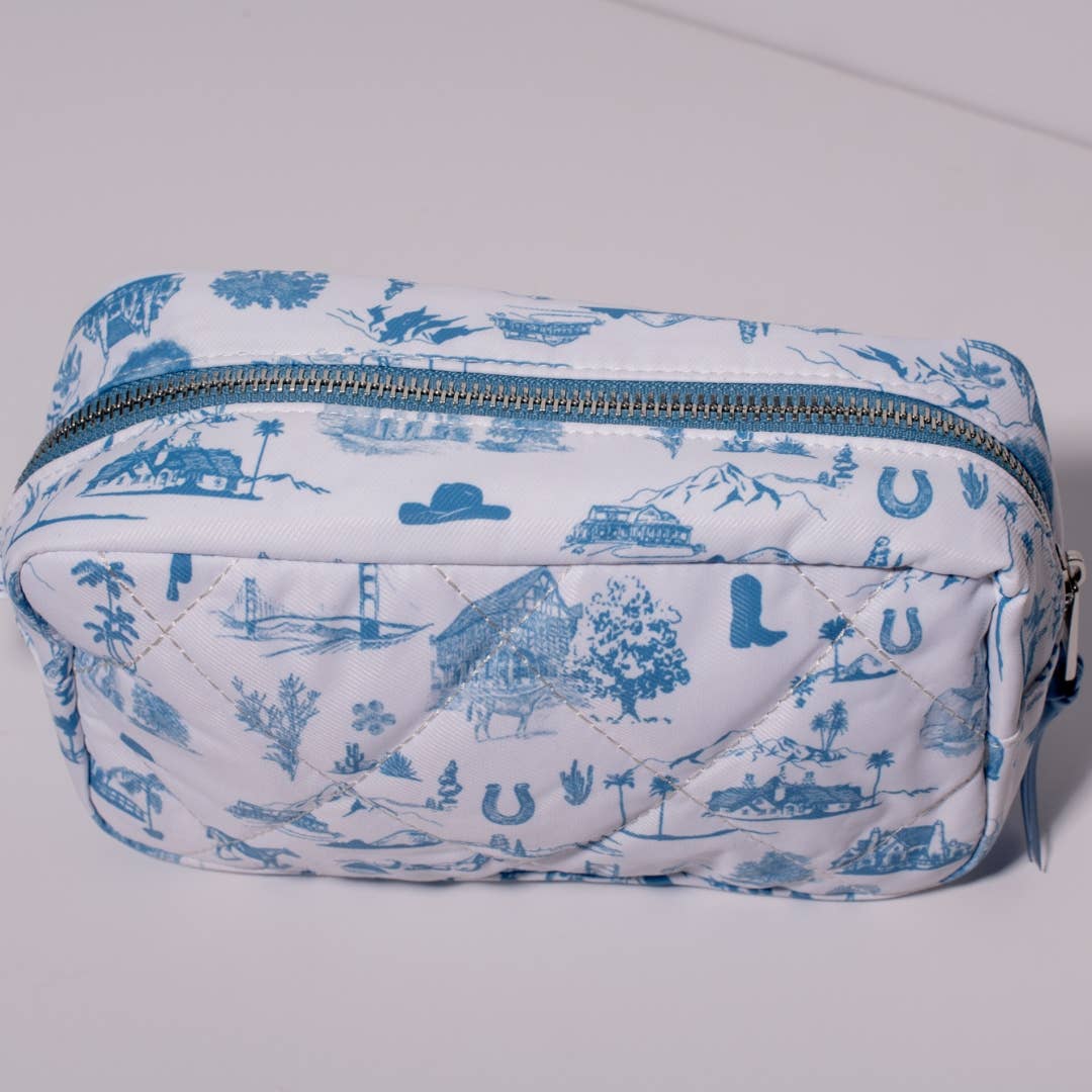 Western Makeup Travel Bag