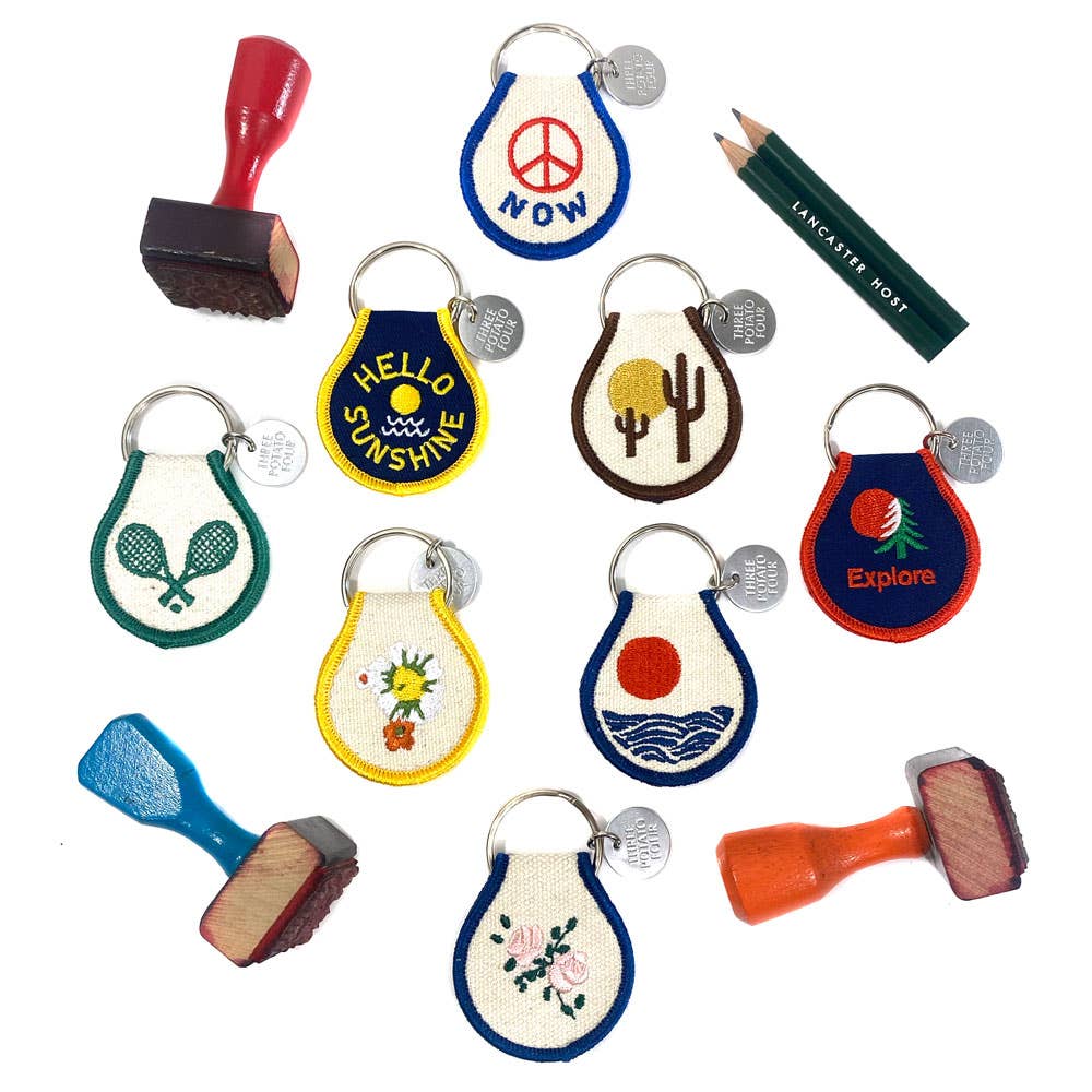 Tennis Keychain