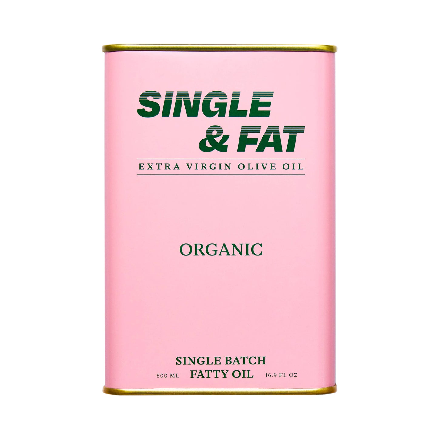 Single & Fat Organic Virgin Olive Oil