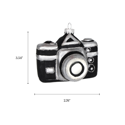 Camera Christmas Ornament