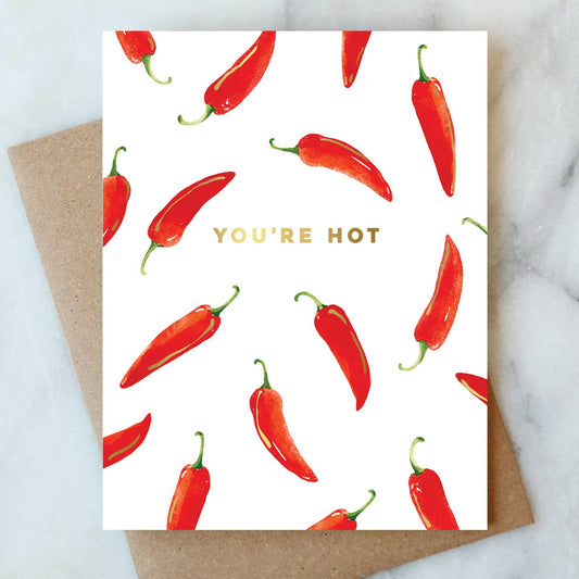 You're Hot Card